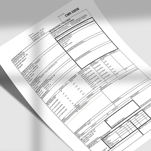 CMR-fragtbrev - lav det direkte på platformen