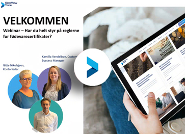 Webinaroptagelse - Har du styr på reglerne for fødevarecertifikater